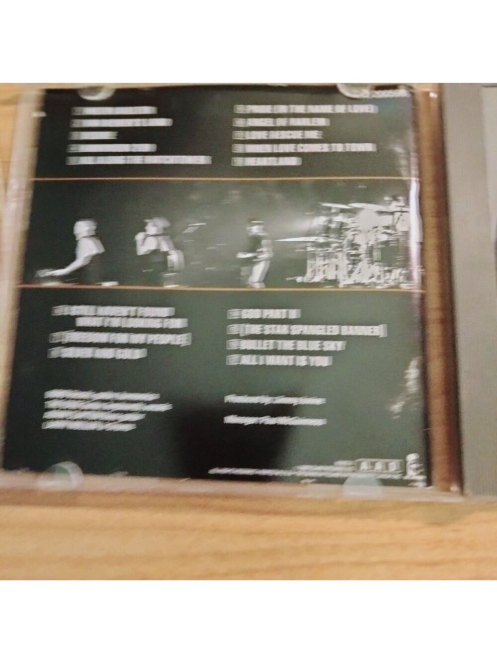 U2 Rattle And Hum CD Album - Picture 5 of 5